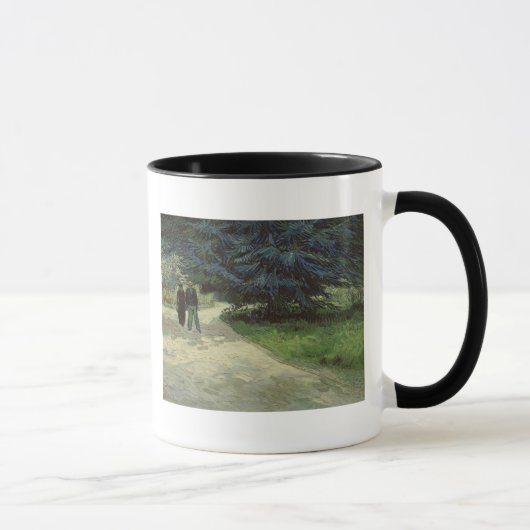 Mug Couples de Vincent van Gogh | en parc, Arles, 1888 (Droite)