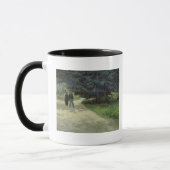 Mug Couples de Vincent van Gogh | en parc, Arles, 1888 (Gauche)
