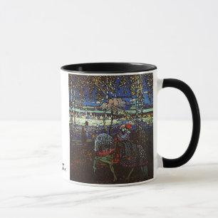Mug Couples d'équitation, Wassily Kandinsky 1907
