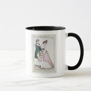 Mug Couples élégants dansant la valse