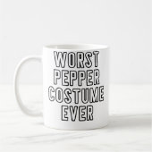Mug Couples Halloween Worst Pepper Ever (Gauche)