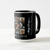 Mug Couples Je T'Aime Coeur Neuf Photo (Devant droit)