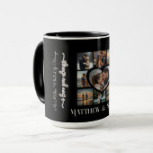 Mug Couples Je T'Aime Coeur Neuf Photo (Devant gauche)