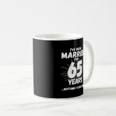 Mug Couples Mariés 65 Ans Drôle 65e Anniversaire (Devant droit)