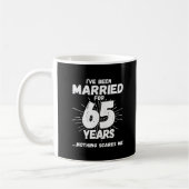 Mug Couples Mariés 65 Ans Drôle 65e Anniversaire de Ma (Gauche)