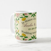 Mug Couples personnalisés 1er anniversaire Mariage (Devant gauche)