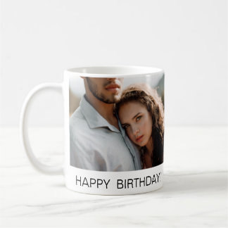 Mug Couples personnalisés par photo de joyeux