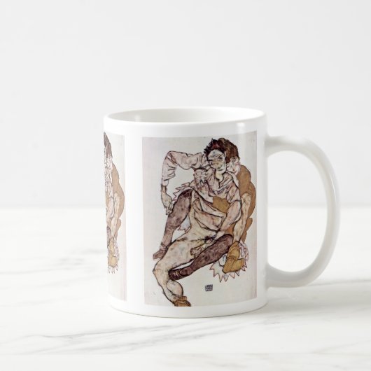 Mug Couples posés par Schiele Egon (Droite)