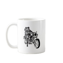 Couples squelettiques de moto