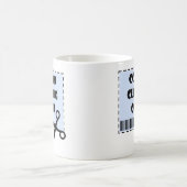 Mug Coupon mignon Coupon Reine Dire (Centre)