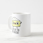 Mug Coupons Au Jeu De Nourriture Drôle Au Fromage (Devant gauche)