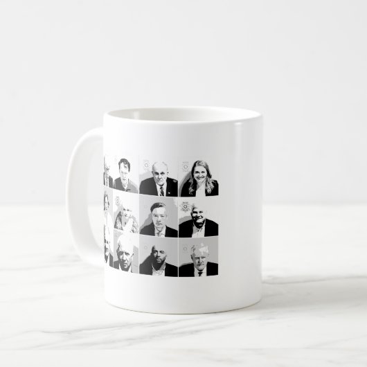 Mug Coups de feu de la codéfense de Trump (Devant gauche)