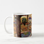 Mug Cour de l'hôpital d'Arles par Vincent van Gogh (Gauche)