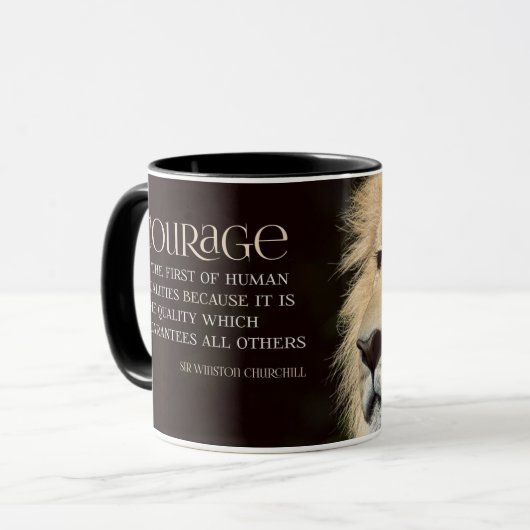 Mug Courage (Devant gauche)