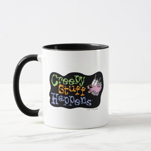 Mug Courage du chien lâché | Déplaisant des événements (Gauche)
