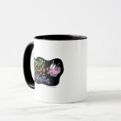 Mug Courage du chien lâché | Déplaisant des événements (Devant gauche)