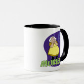 Mug Courage du chien lâché | Muriel Graphic (Devant droit)
