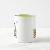 Mug Courage du chien lâché | Tu Me Fais Mal L'Air ! (Centre)