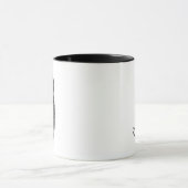 Mug Courage Lion Artistique Minimal-  (Centre)