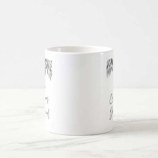 Mug Courageux courageux tendance (Centre)