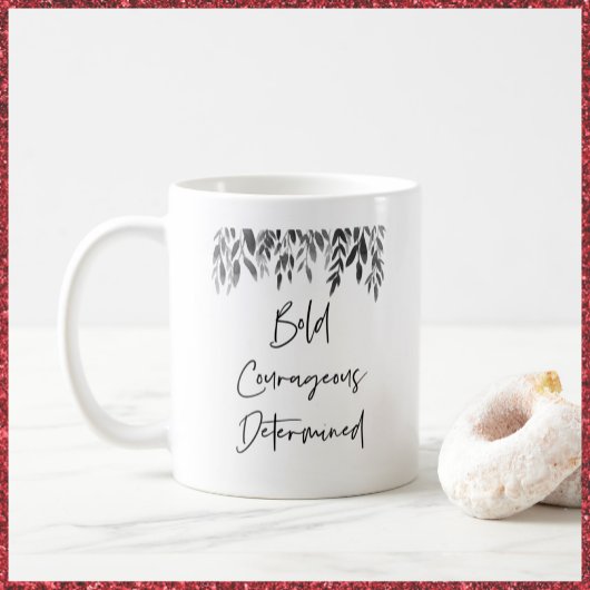 Mug Courageux courageux tendance