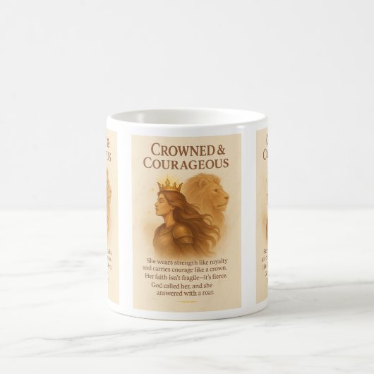 Mug Courageux et courageux (Centre)