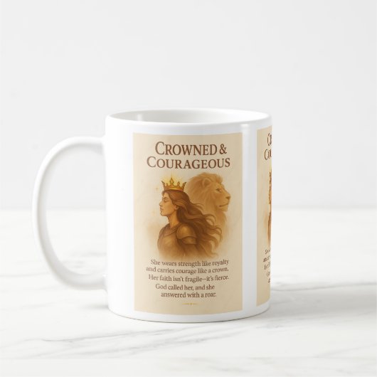 Mug Courageux et courageux (Gauche)