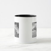Mug Courant en hiver B&W (Centre)
