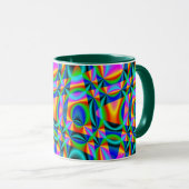 Mug Courbe arc-en-ciel (Devant droit)