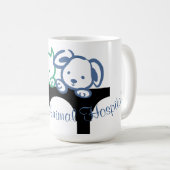 Mug Courbe de chats de chien AAH (Devant droit)