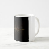 Mug Courbes de lumière 2 (Devant droit)