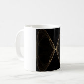 Mug Courbes de lumière 3 (Devant gauche)