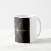 Mug Courbes de lumière 4 (Devant droit)