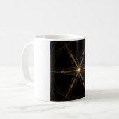 Mug Courbes de lumière 4 (Devant gauche)