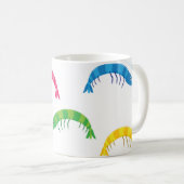 Mug Courbes de parti (Devant droit)