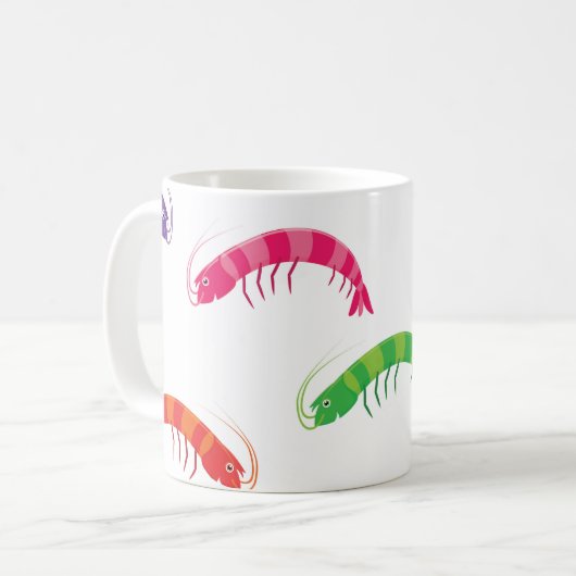 Mug Courbes de parti (Devant gauche)