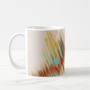 Mug Courbes irrégulières Art Peinture Abstraite