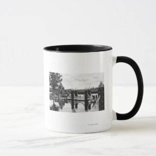 Mug Courbure, photographie de jardin de roche de