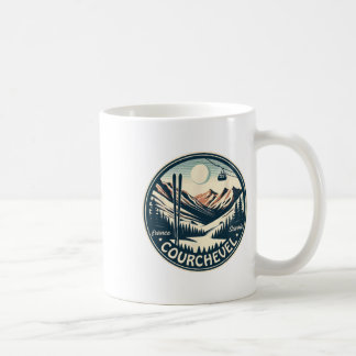 Mug Courchevel Ski Et Snowboard En France