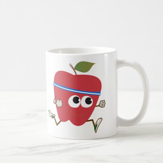 Mug Coureur Apple mignon (Droite)