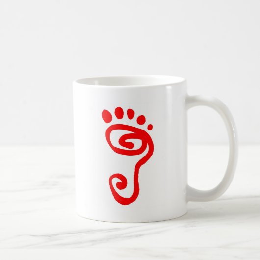 Mug Coureur aux pieds nus (Droite)