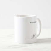 Mug Coureur - conception d'amusement pour les (Devant droit)