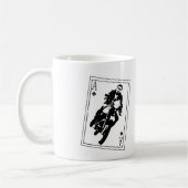 Mug Coureur de café d'as de pique (Gauche)