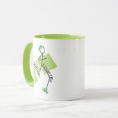 Mug Coureur de fond (Devant gauche)