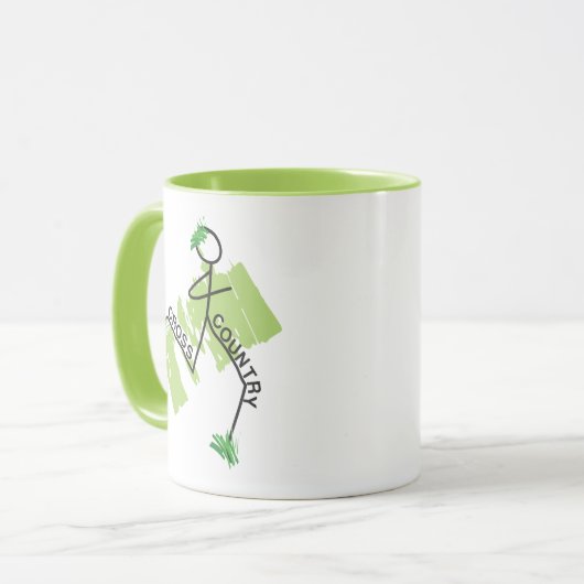 Mug Coureur de fond (Devant gauche)