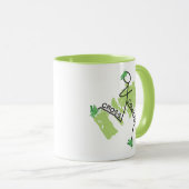 Mug Coureur de fond (Devant droit)