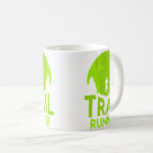 Mug Coureur de sentier Course à pied Sentiers (Devant droit)