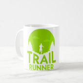 Mug Coureur de sentier Course à pied Sentiers (Devant gauche)