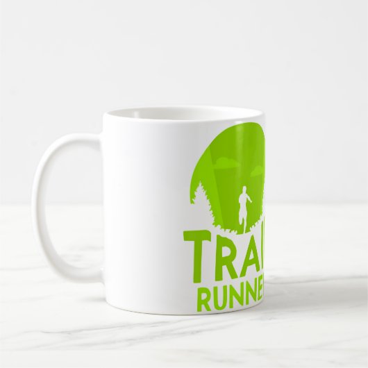 Mug Coureur de sentier Course à pied Sentiers (Gauche)