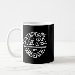 Mug Coureur de soda diététique et d'insuline, drôle de